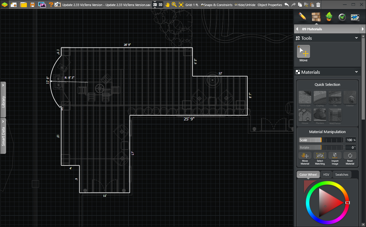 VizTerra Patio Design Software